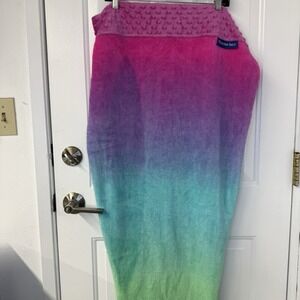 Blankie‎ Tails Mermaid Ombre Blanket Kids Adults Girls Boys Fleece Plush